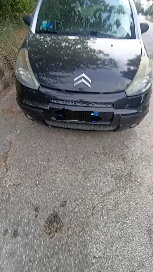 Usata Citroën C3 73 CV (53 kW) 2006 Nero Cabrio