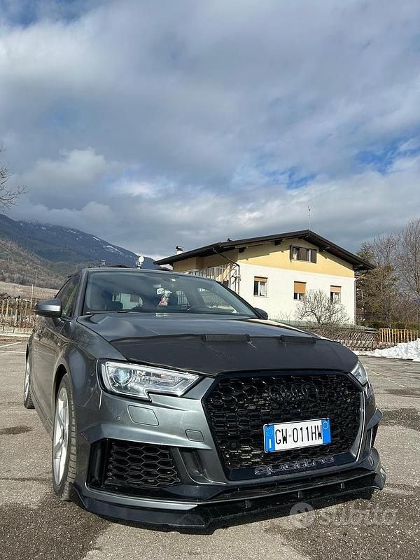 Usata Audi A3 184 CV (135 kW) 2016 Grigio Berlina