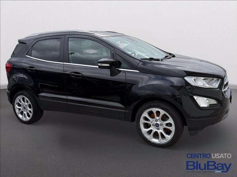Usata Ford Ecosport Titanium 125 CV (91 kW) 2021 Nero SUV