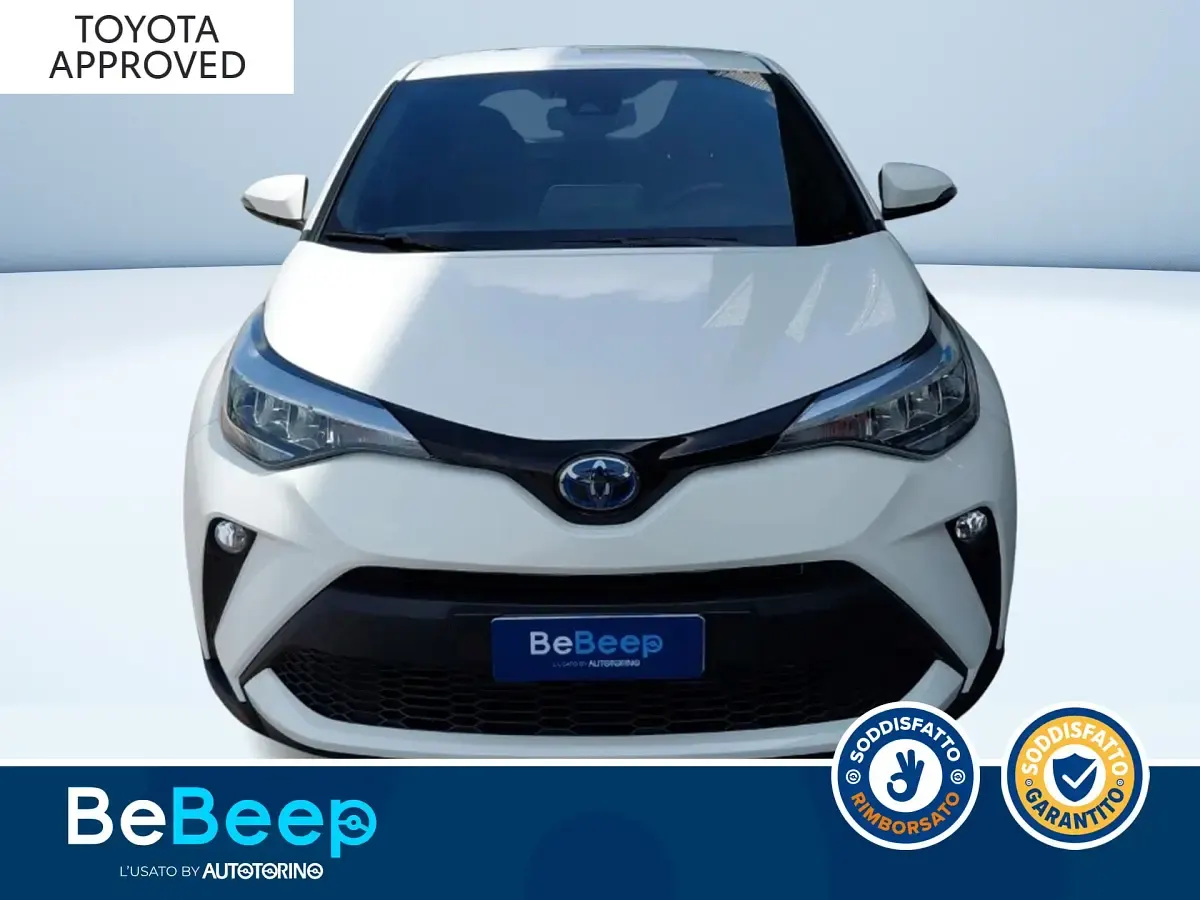 Usata Toyota C-HR Active 122 CV (89 kW) 2023 Bianco pastello SUV