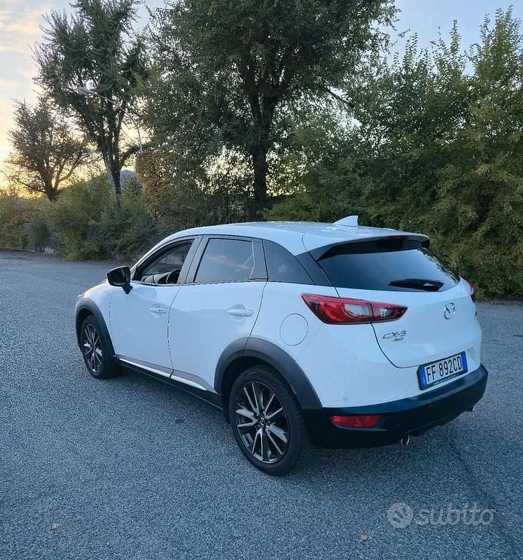 Usata Mazda CX-3 Exceed 105 CV (77 kW) 2016 Bianco SUV