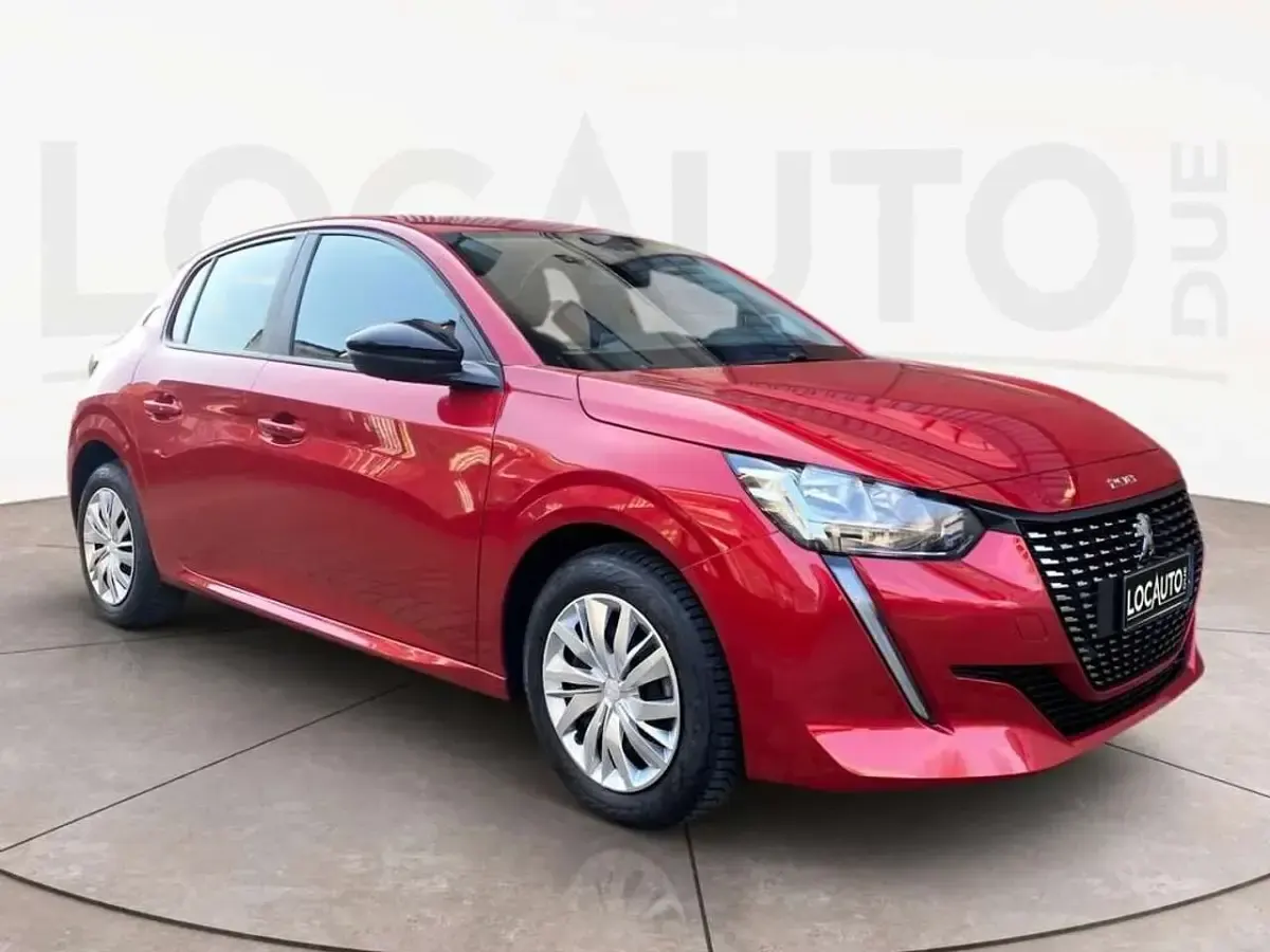 Usata Peugeot 208 Active 75 CV (55 kW) 2023 Rosso Utilitaria