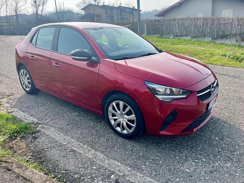 Usata Opel Corsa GS Line 101 CV (74 kW) 2019 Rosso Utilitaria