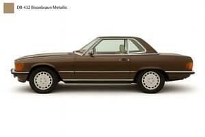 Usata Mercedes 560 230 CV (169 kW) 1988 Marrone Cabrio