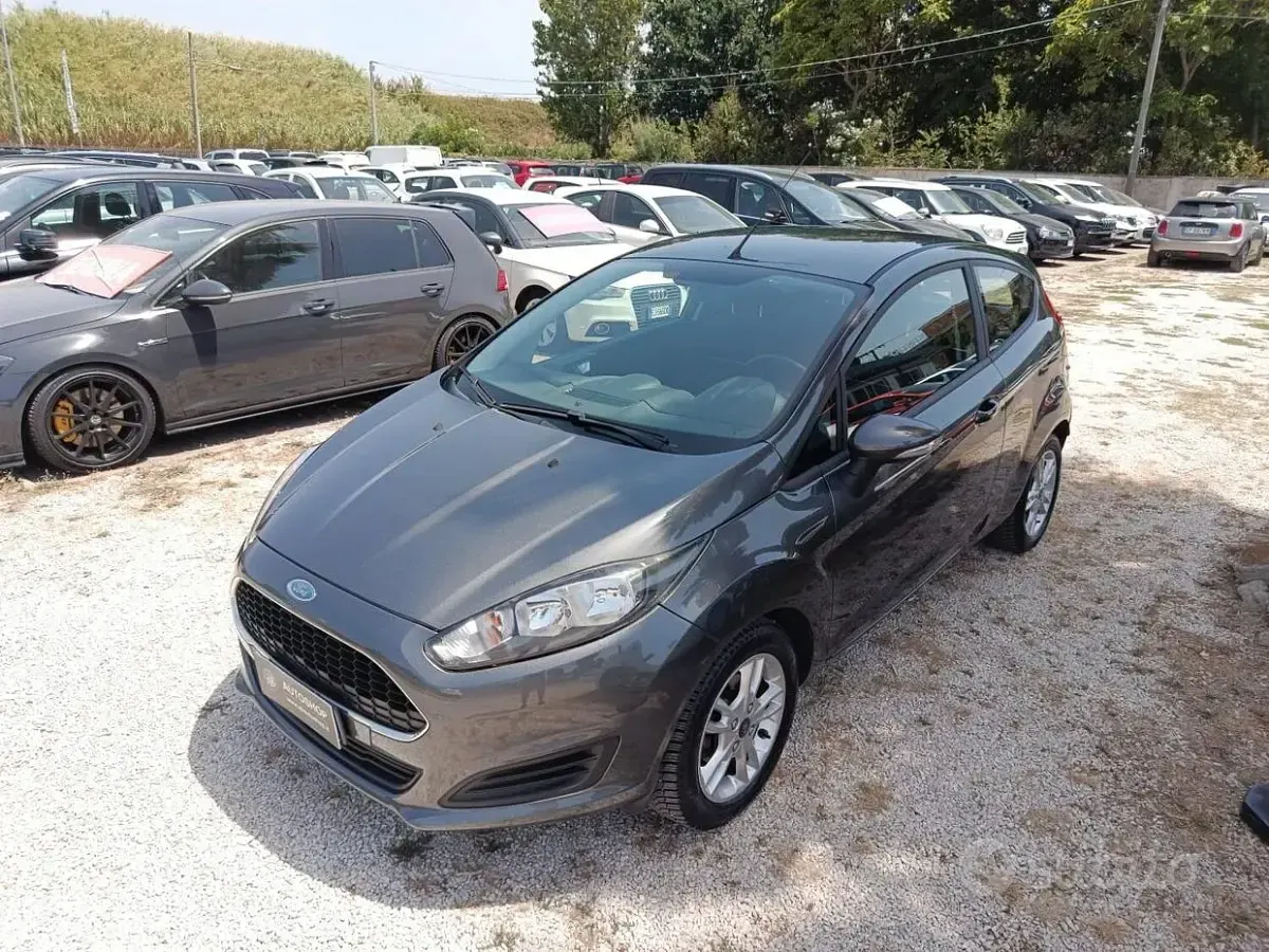 Usata Ford Fiesta Business Edition 92 CV (67 kW) 2016 Grigio Utilitaria