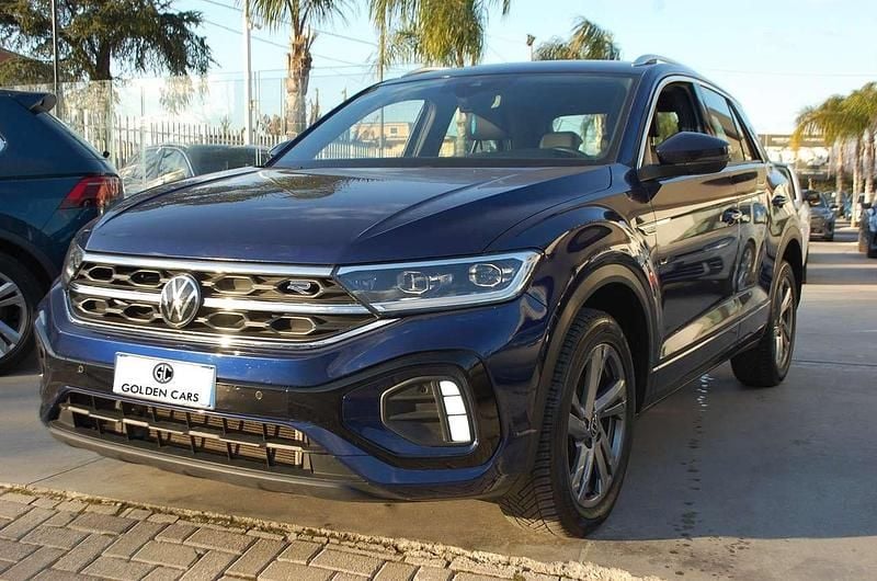 Usata VW T-Roc R-line 150 CV (110 kW) 2020 Blu/azzurro SUV