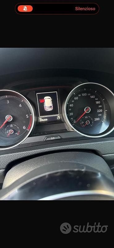 Usata VW Golf VII 150 CV (110 kW) 2014 Bianco Berlina