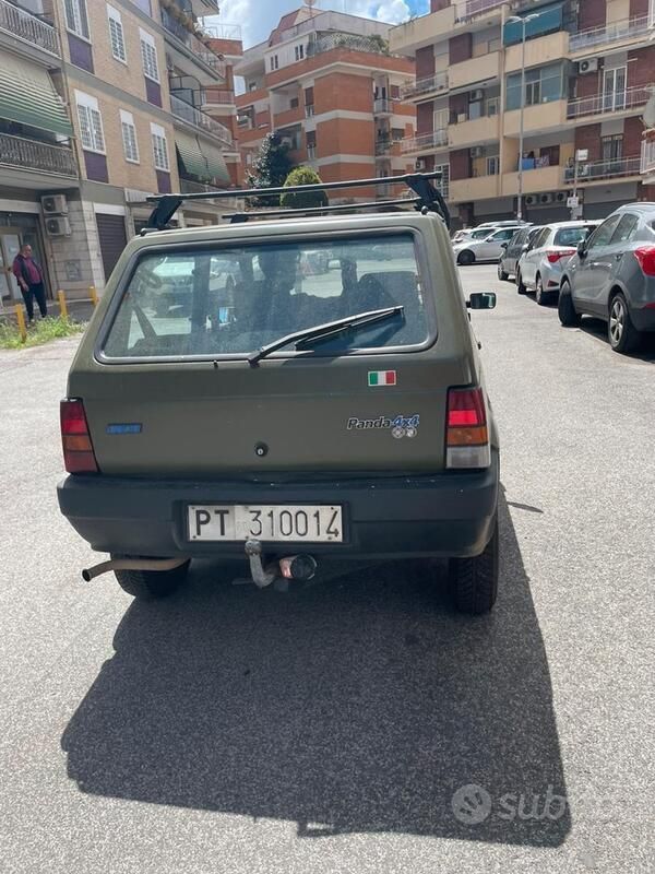 Verde Usata 1987 Fiat Panda 4x4 Due volumi | 6000 € - Immagine 1/4