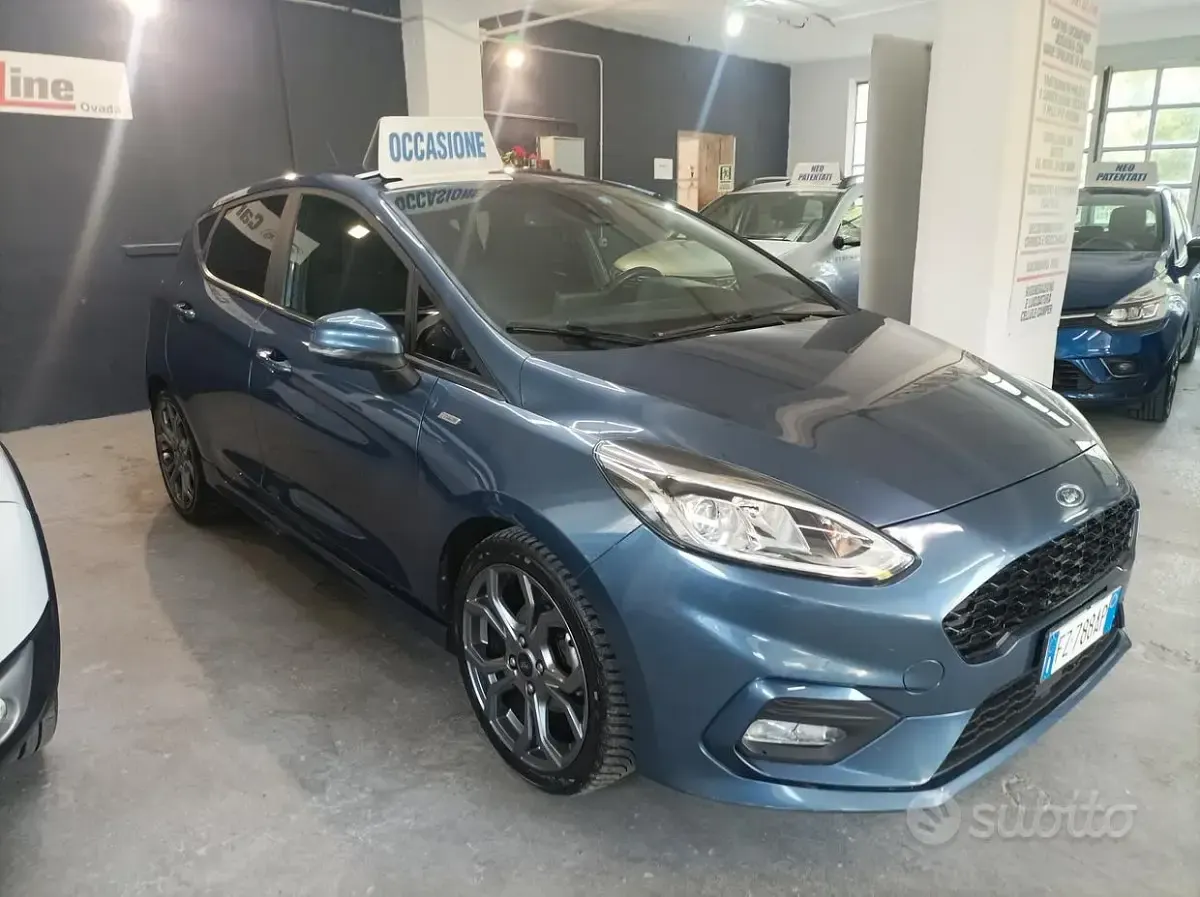 Usata Ford Fiesta ST-Line 86 CV (63 kW) 2020 Bluazzurro Utilitaria