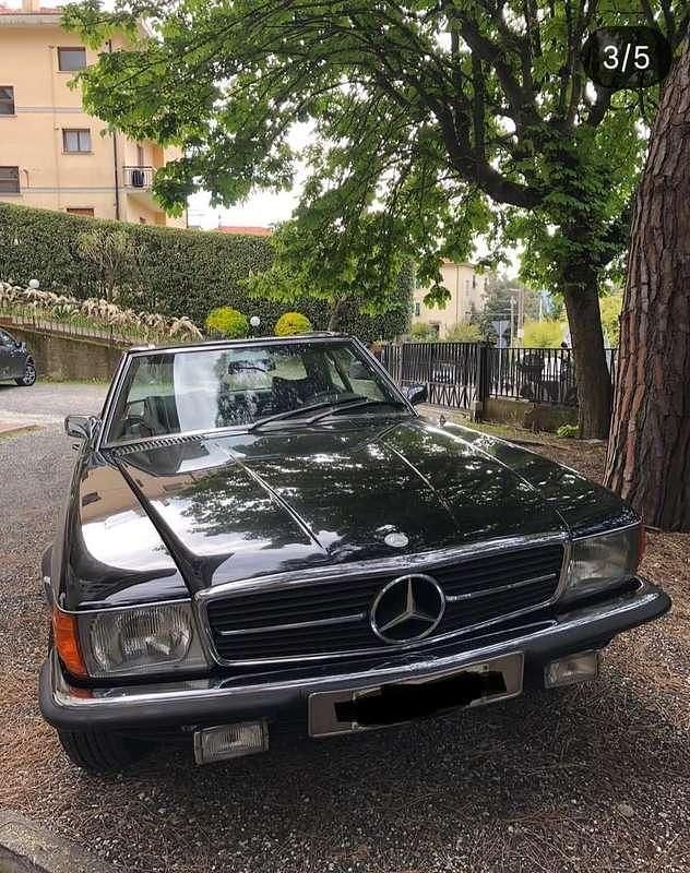 Usata Mercedes SL350 194 CV (142 kW) 1990 Nero Cabrio