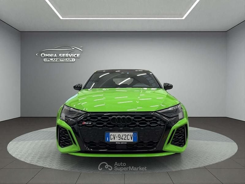 Usata Audi RS3 400 CV (294 kW) 2024 Verde Berlina