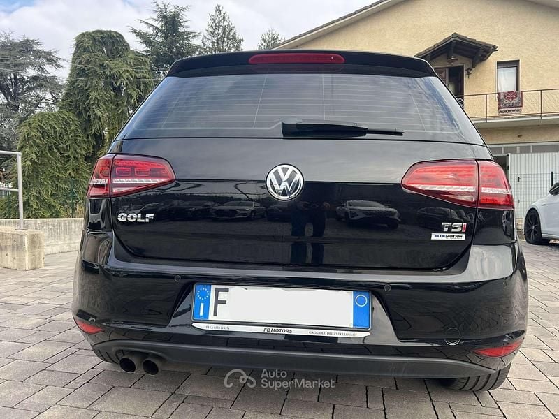 Usata VW Golf VII Highline 125 CV (91 kW) 2017 Nero Berlina