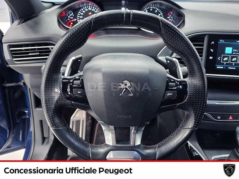 Usata Peugeot 308 GT-line 131 CV (96 kW) 2018 Blu Berlina