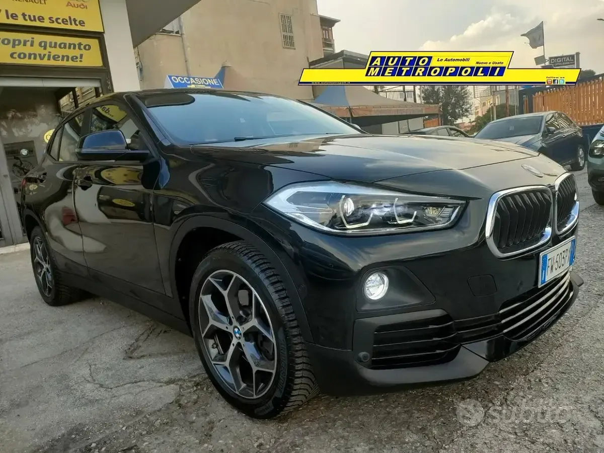 Begagnad BMW X2 Advantage 150 HK (110 kW) 2019 Svart SUV