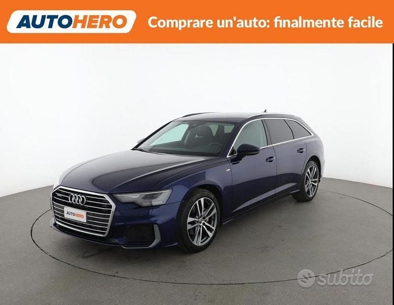 Usata Audi A6 Sport 204 CV (150 kW) 2020 Blu/azzurro Station wagon