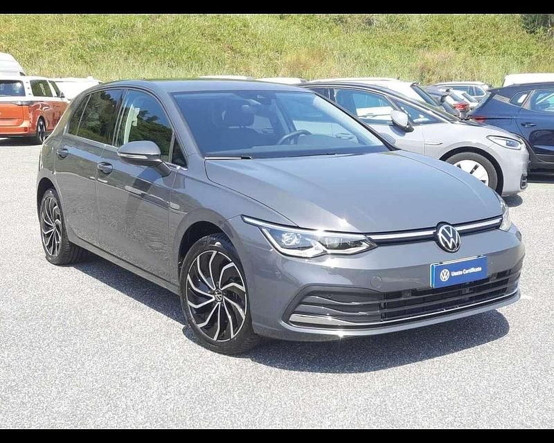 Usata VW Golf VIII Style 150 CV (110 kW) 2022 Grigio Berlina