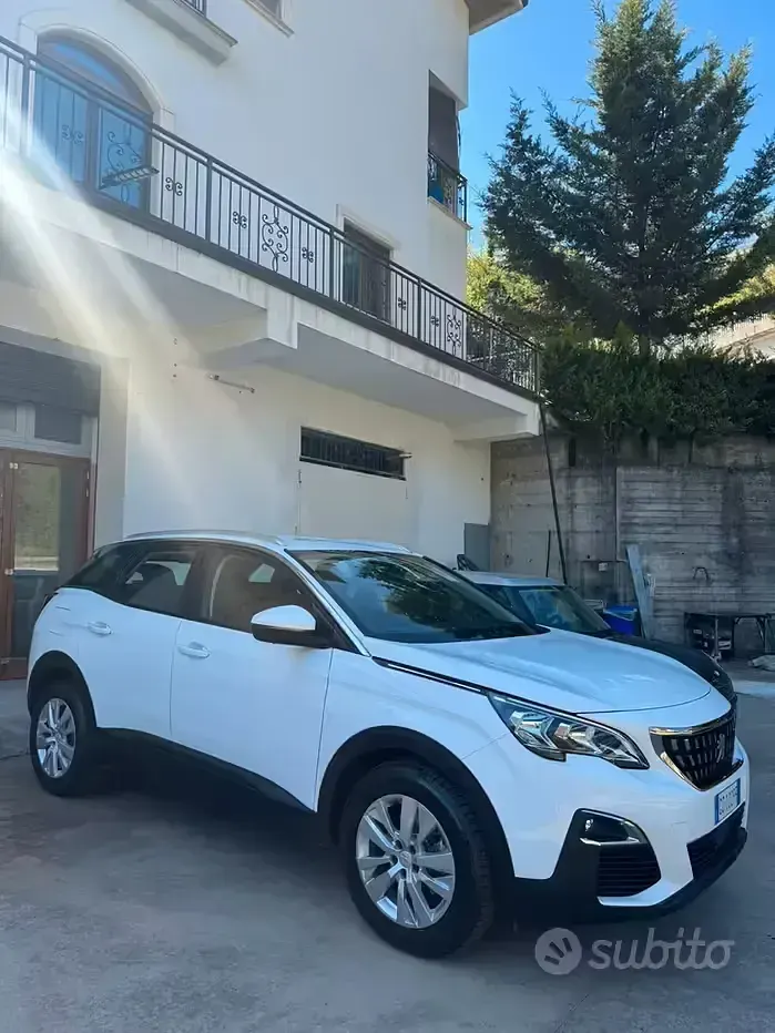 Usata Peugeot 3008 131 CV (96 kW) 2020 Bianco SUV
