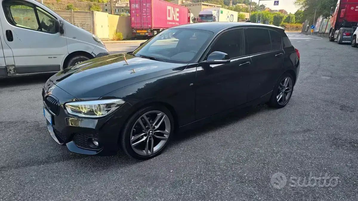 Usata BMW 116 M Sport 116 CV (85 kW) 2017 Nero Utilitaria