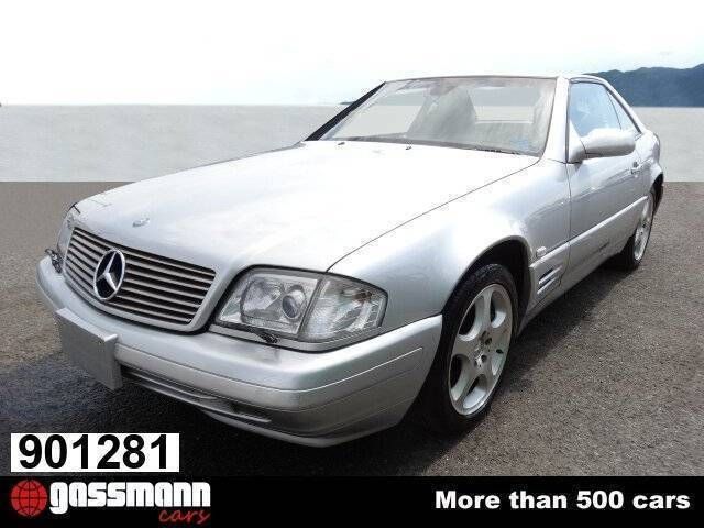 Argento Usata 1999 Mercedes SL320 Cabrio | 26.061 € (Super prezzo) - Immagine 1/4