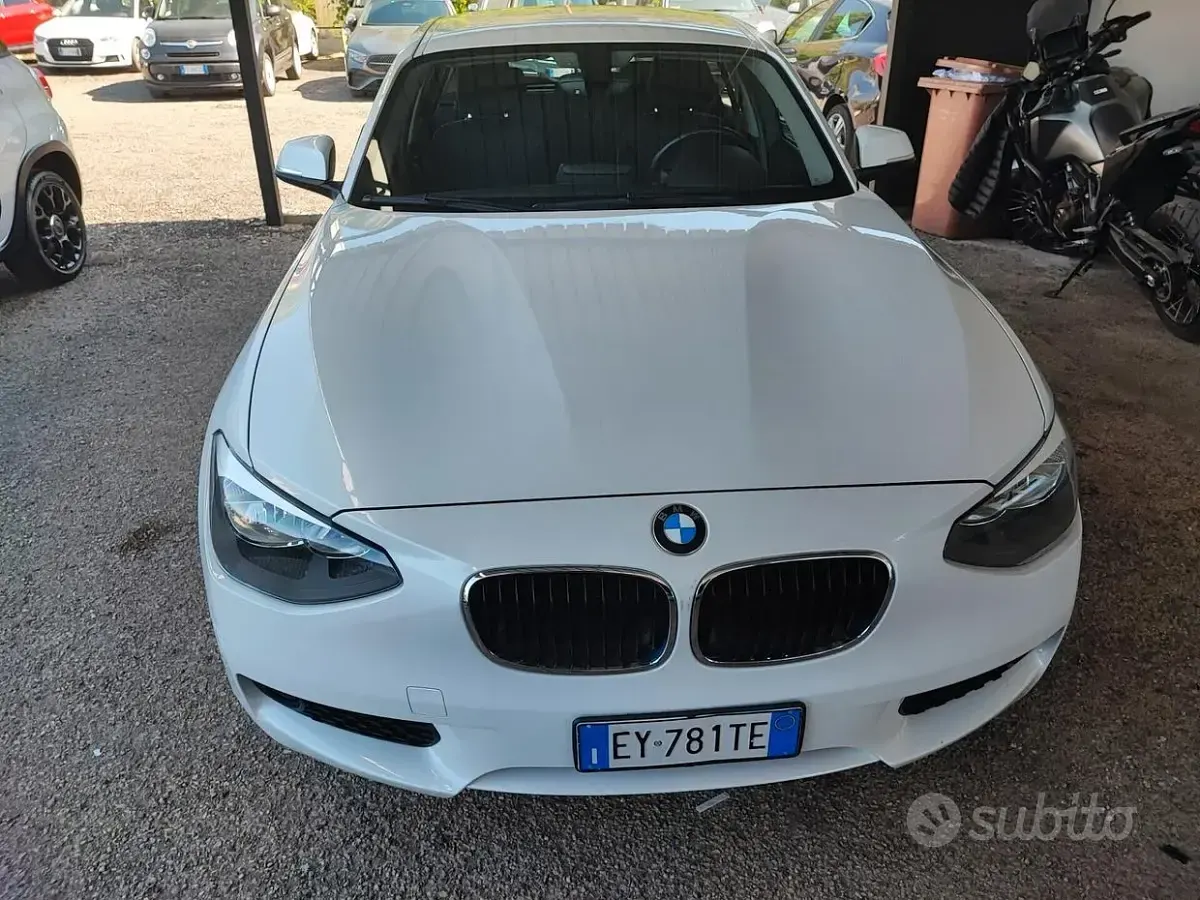 Brugt BMW 116 Efficient Dynamics 116 HK (85 kW) 2015 Hvid Hatchback
