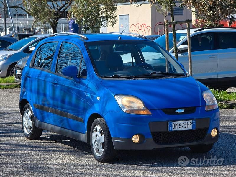 Usata Chevrolet Matiz SX 67 CV (49 kW) 2008 Blu/azzurro Utilitaria