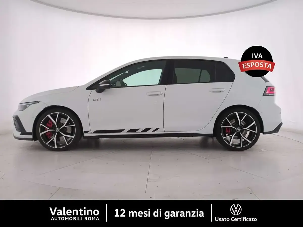 Usata VW Golf VIII GTI Clubsport 300 CV (220 kW) 2025 Bianco Berlina