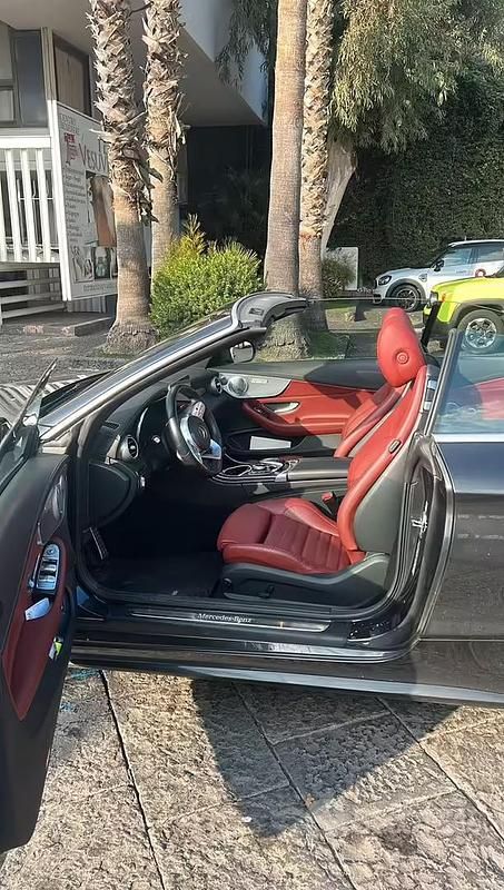 Usata Mercedes C220 194 CV (142 kW) 2019 Grigio Cabrio