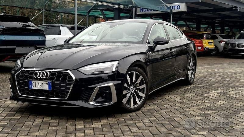 Usata Audi A5 S-Line 204 CV (150 kW) 2024 Nero Berlina