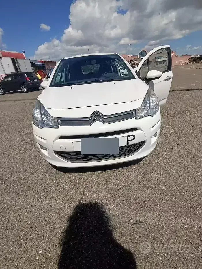 Usata Citroën C3 68 CV (50 kW) 2015 Bianco Berlina