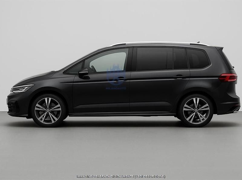Begagnad VW Touran R-line 150 HK (110 kW) 2025 Svart Minibuss