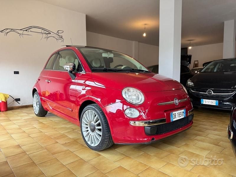 Usata Fiat 500 69 CV (50 kW) 2010 Rosso Berlina