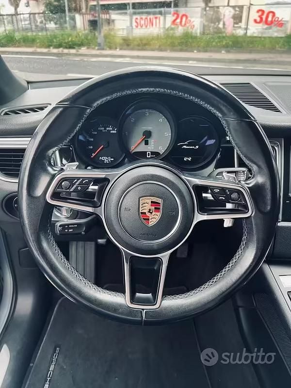 Usata Porsche Macan 250 CV (183 kW) 2015 Grigio SUV