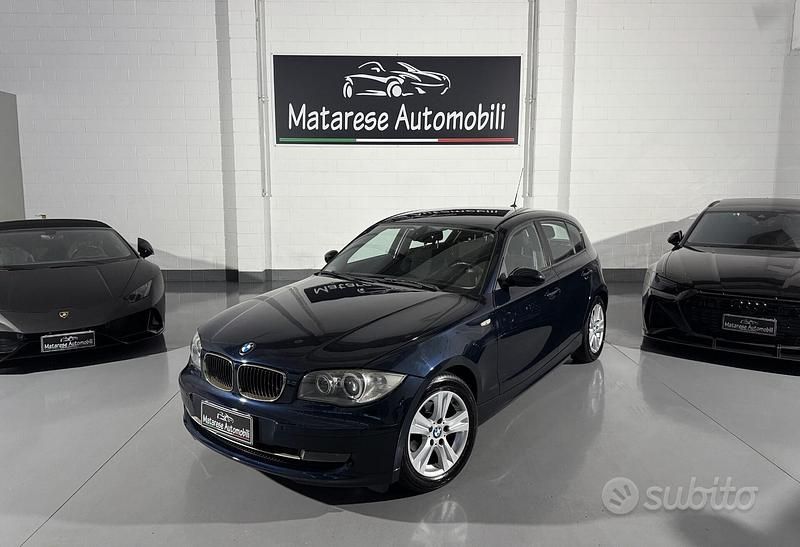 Usata BMW 116 116 CV (85 kW) 2007 Blu Utilitaria