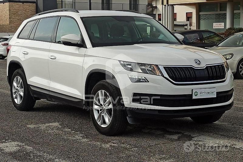 Usata Skoda Kodiaq Ambition 150 CV (110 kW) 2021 Bianco SUV