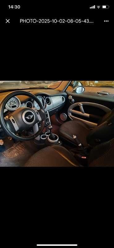 Usata Mini Cooper 116 CV (85 kW) 2003 Verde Utilitaria