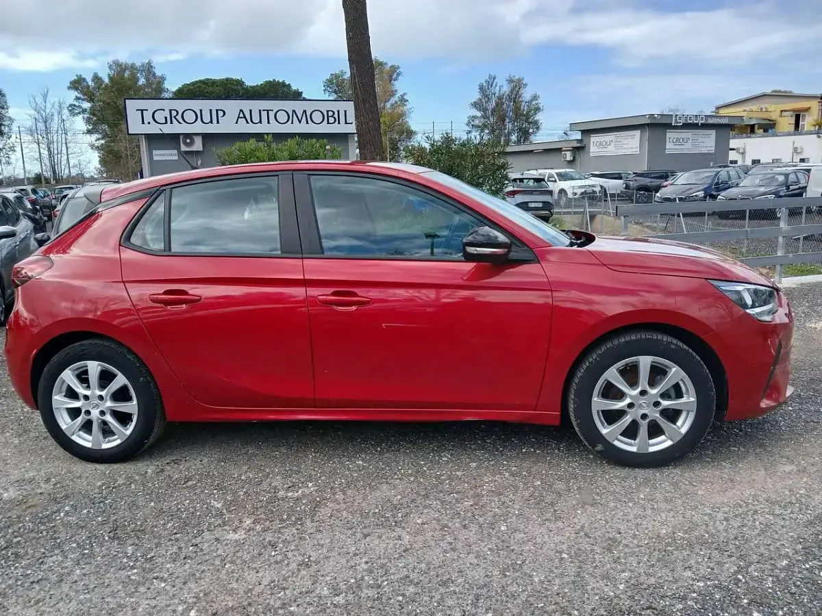 Usata Opel Corsa Edition 75 CV (55 kW) 2021 Rosso Utilitaria