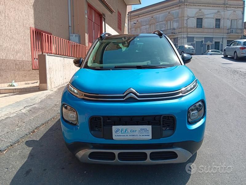 Usata Citroën C3 Aircross Shine 102 CV (75 kW) 2018 Blu SUV