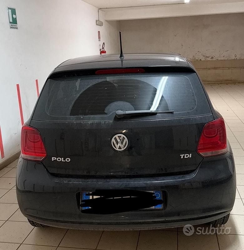 Usata VW Polo United 75 CV (55 kW) 2012 Nero Berlina