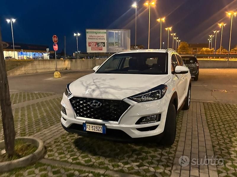 Usata Hyundai Tucson 116 CV (85 kW) 2020 Bianco SUV