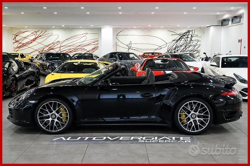 Usata Porsche 991 560 CV (411 kW) 2015 Nero Cabrio