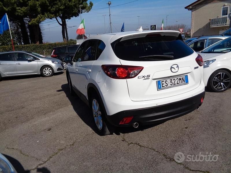 Usata Mazda CX-5 Exceed 150 CV (110 kW) 2013 Bianco SUV