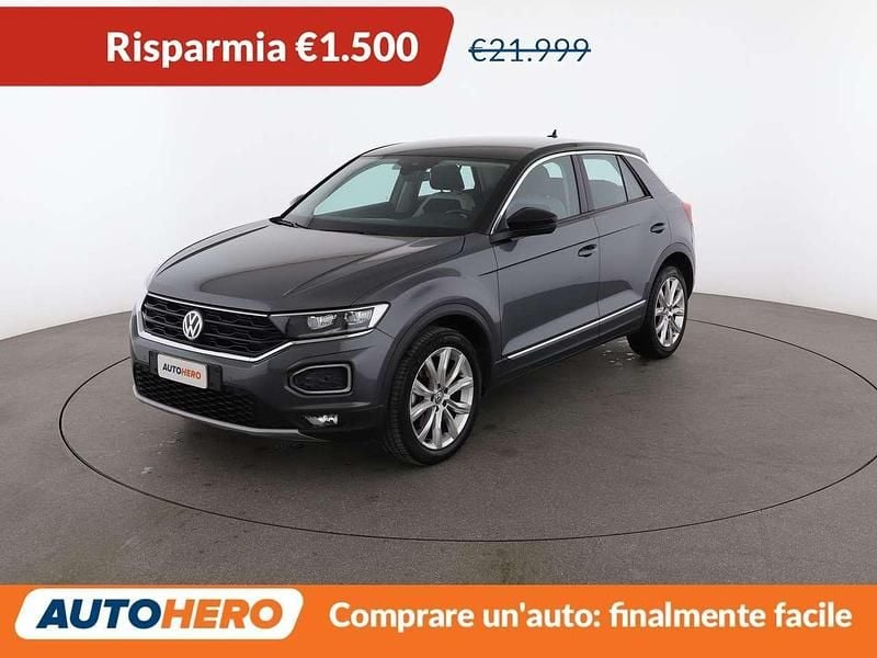 Usata VW T-Roc Advance 150 CV (110 kW) 2020 Grigio SUV