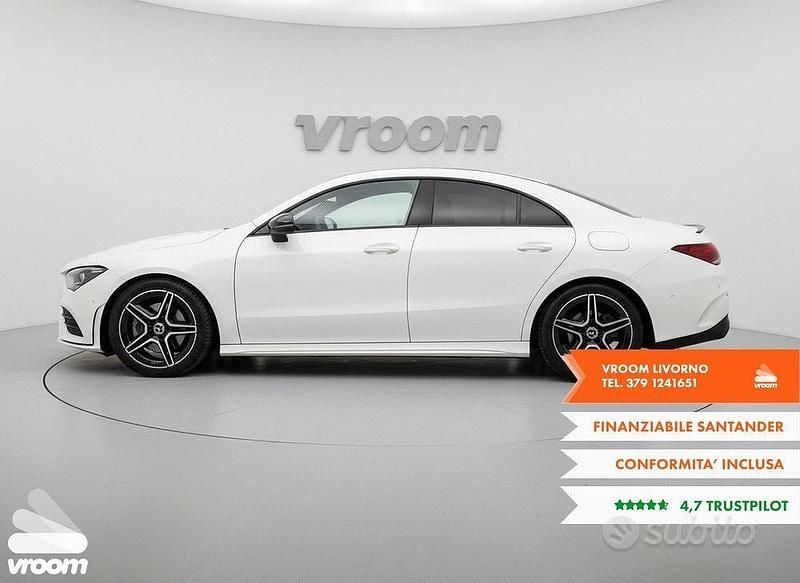 Usata Mercedes CLA180 Premium 116 CV (85 kW) 2023 Bianco Berlina