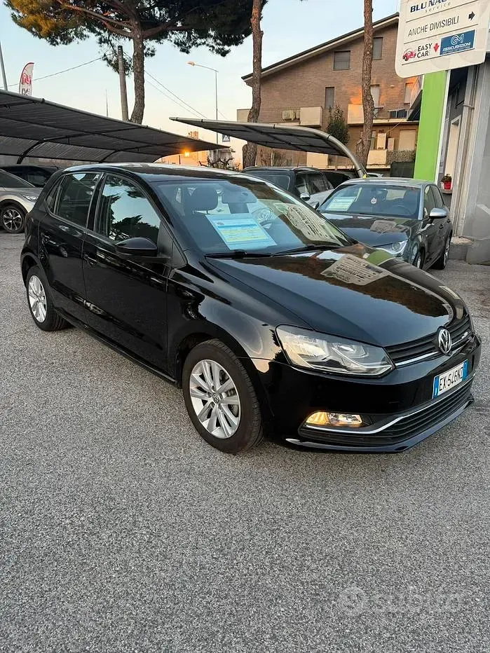 Usata VW Polo Comfortline 75 CV (55 kW) 2014 Nero Berlina