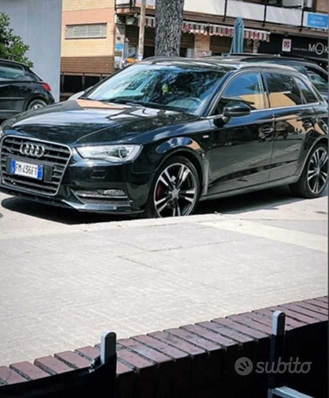 Usata Audi A3 S-Line 2016 Nero Berlina