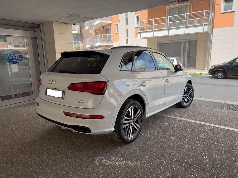 Usata Audi Q5 S-line plus 190 CV (139 kW) 2019 Bianco SUV