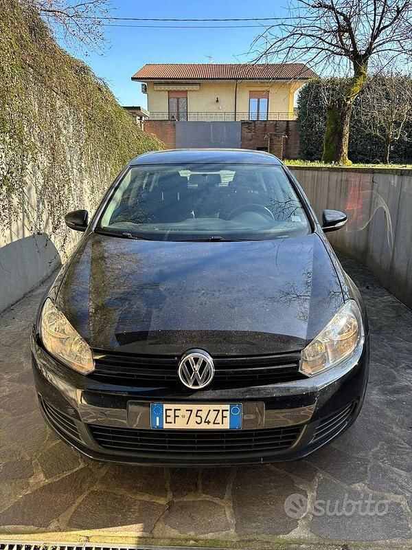Usata VW Golf VI Style 80 CV (58 kW) 2011 Nero Utilitaria