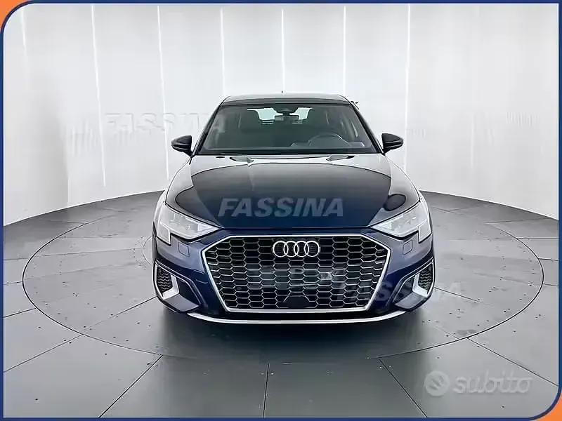 Brugt Audi A3 Advanced 150 HK (110 kW) 2022 Blå Sedan