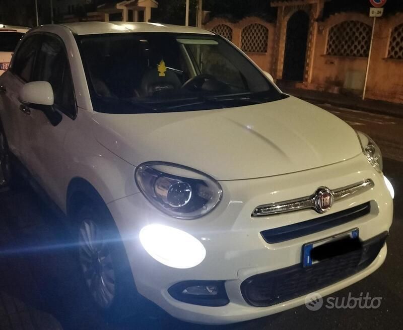 Usata Fiat 500X 120 CV (88 kW) 2016 Bianco SUV