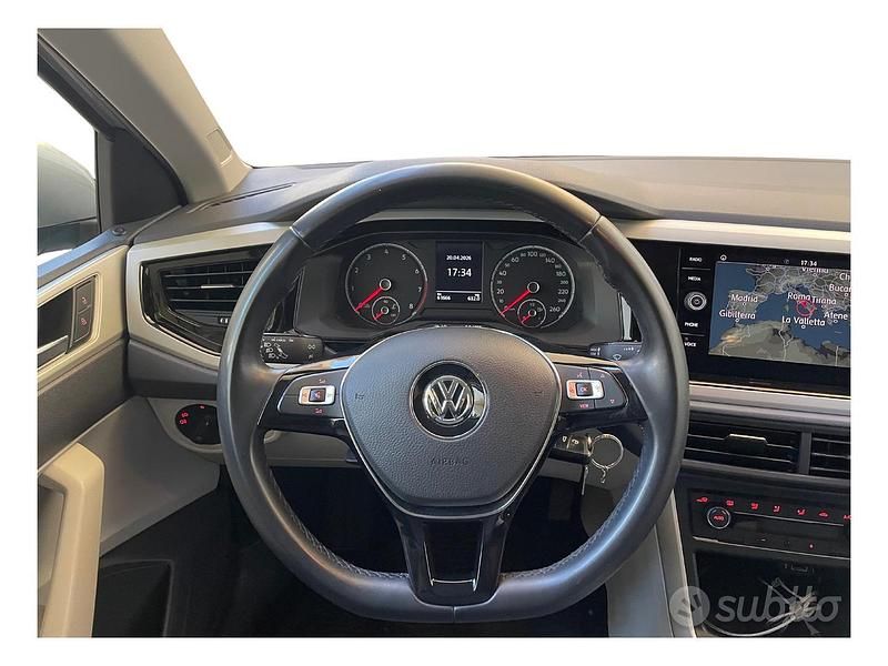 Usata VW Polo Comfortline 80 CV (58 kW) 2019 Grigio Utilitaria